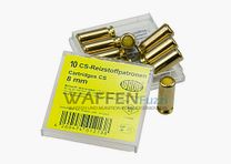 Wadie CS Gaspatronen 8 mm für Pistolen 10 Schuss