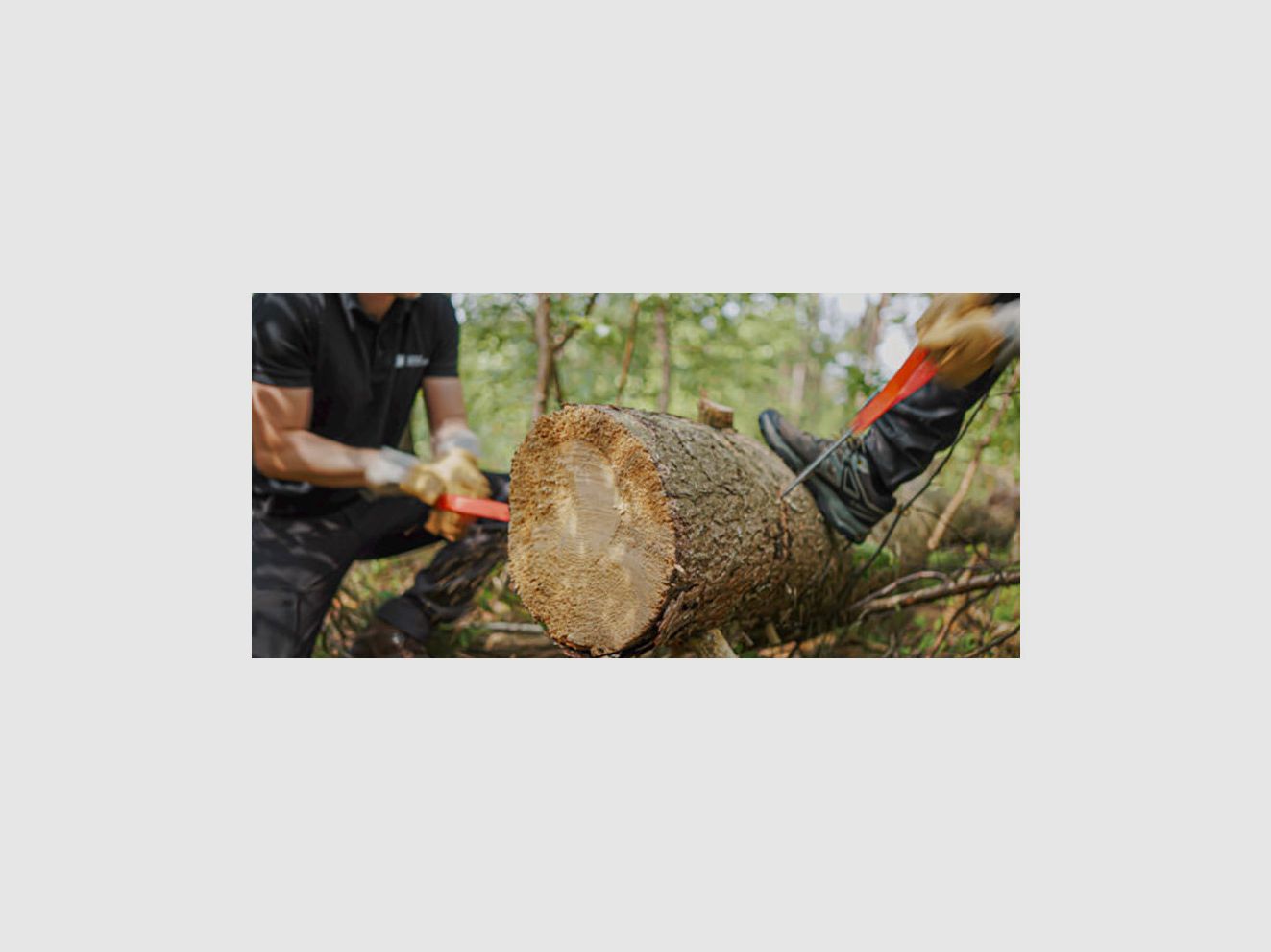 Holzschneidekette Nordic Pocket Saw 93 cm - Orange, Bild 3 von 3