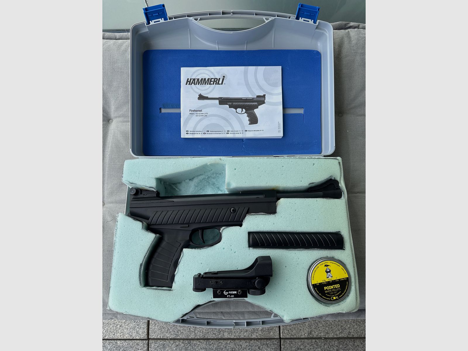 Hämmerli Firehornet air pistol like new