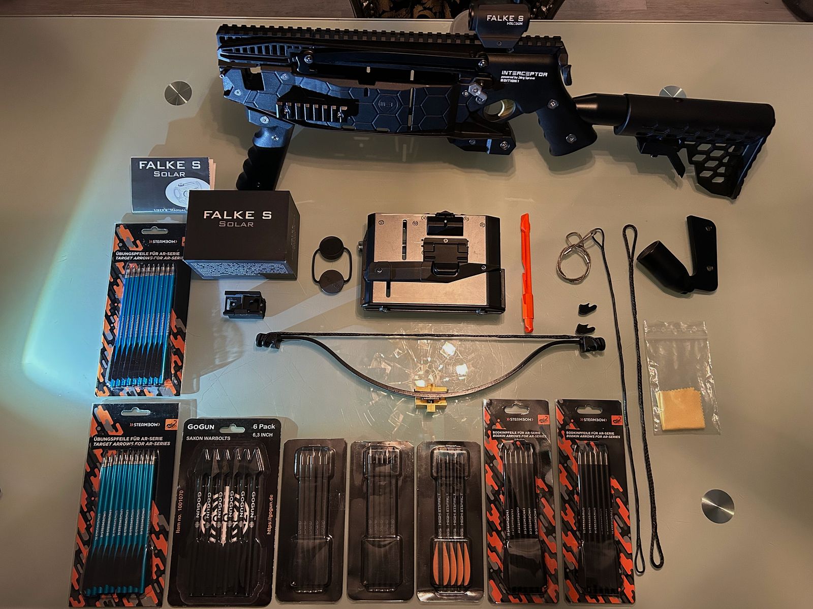 Verkaufe meine Mey Interceptor inkl. Kaufbeleg-Garantie und OVP, viel Zubehör.