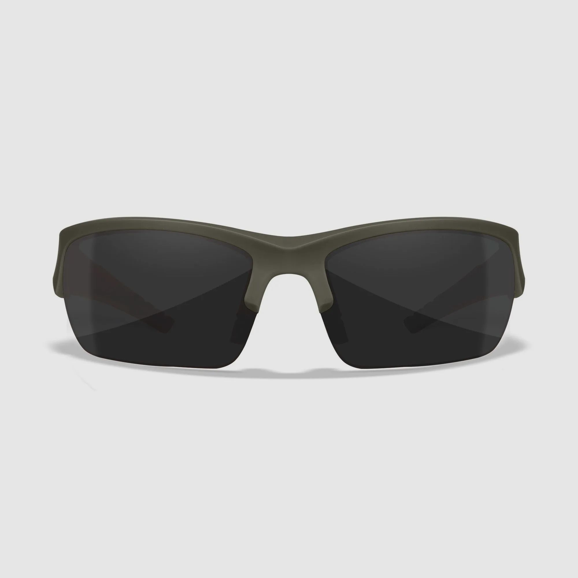 WX VALOR Brille mit 3 Wechselgläsern, Gestellfarbe Matt Armee Grün