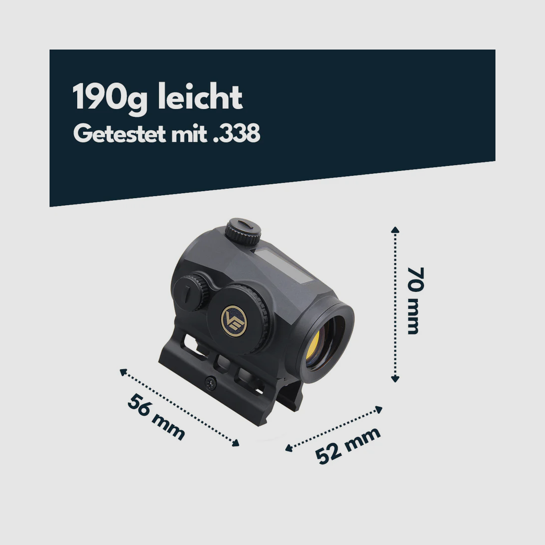 Vector Optics SCRD-SM46 Scrapper 1x25 Solar Multi Reticle, image 4 of 5