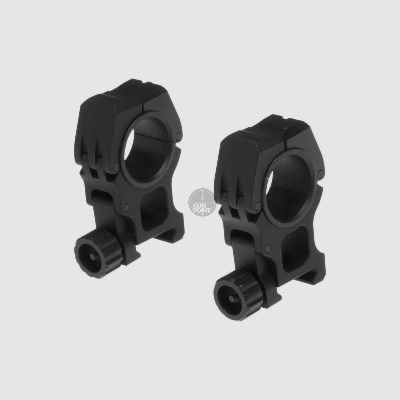 Aim-O M10 Mount Rings 25.4mm / 30mm-Schwarz