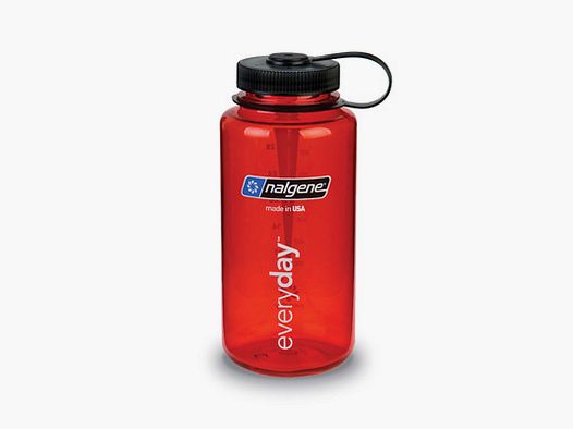 Nalgene Flasche Everyday Weithals Grau 1,0 Liter