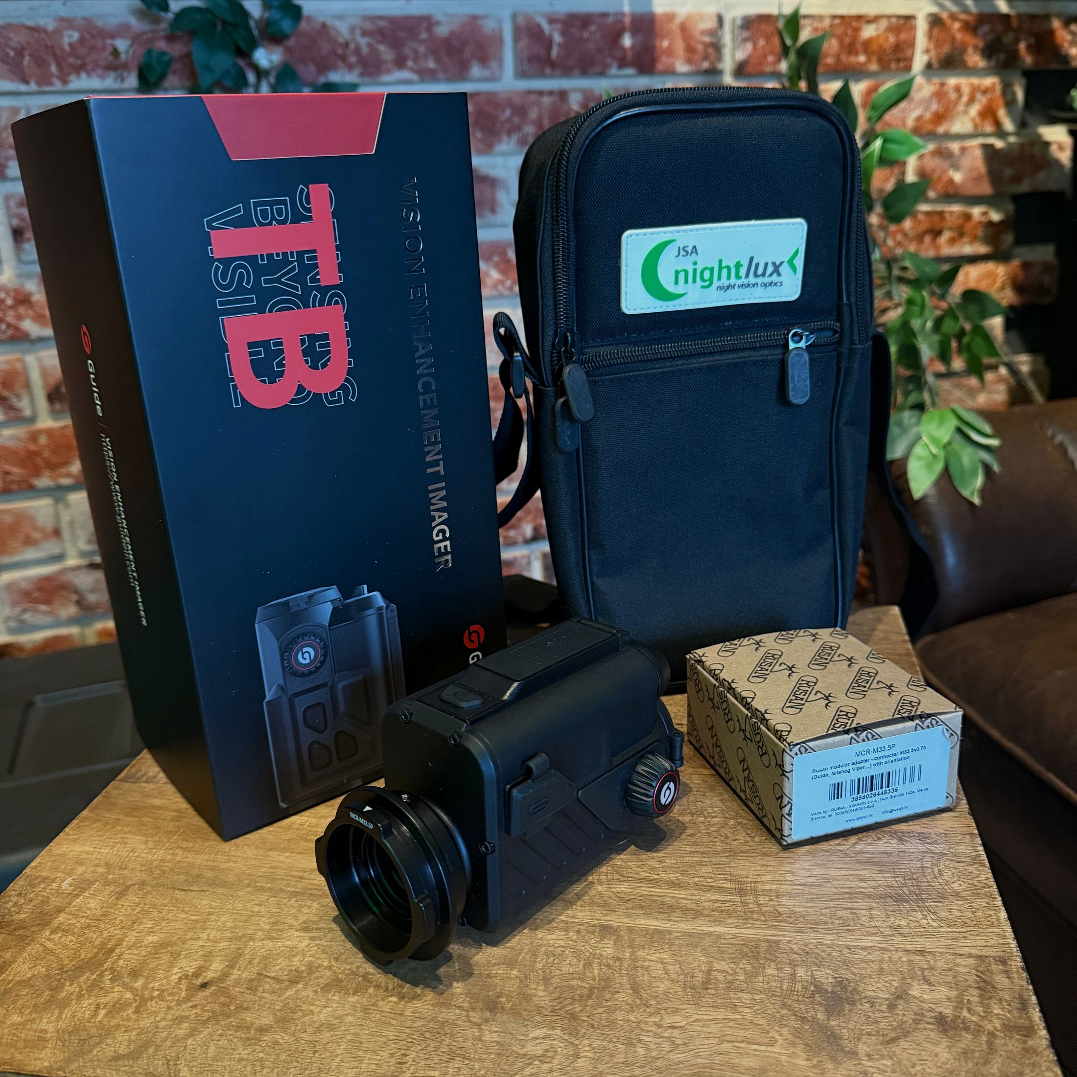 Guide TB630 including Rusan MAR adapter thermal imaging attachment - including bag - returned device