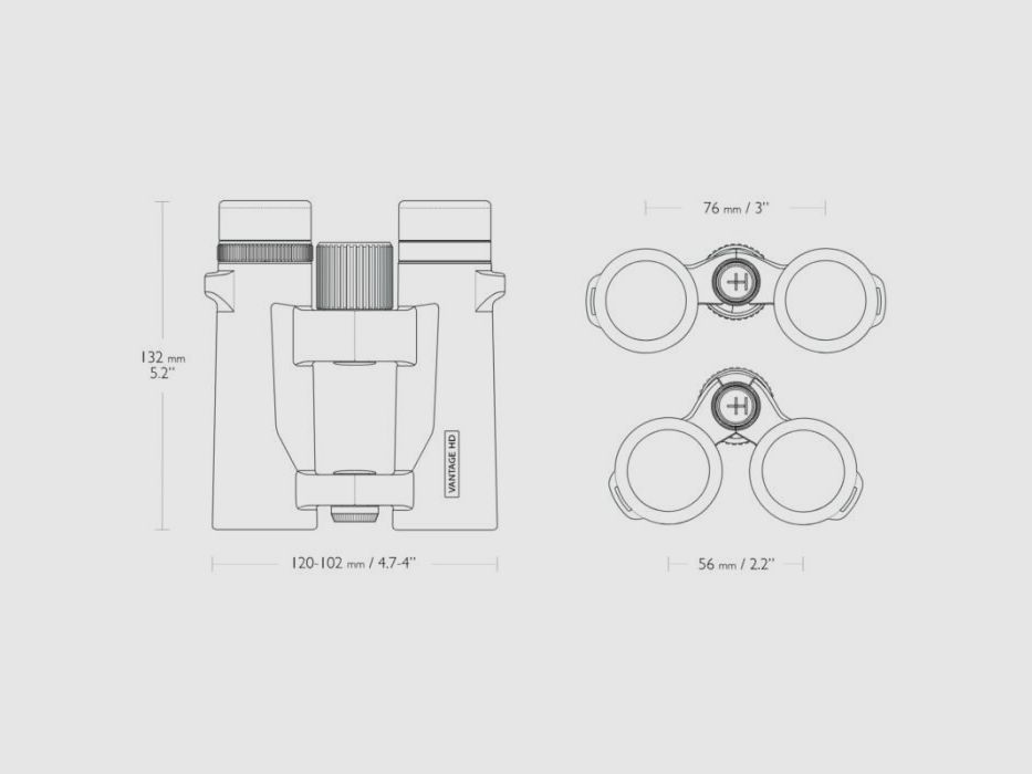 Hawke Vantage HD 8x34 binocular green, image 5 of 6