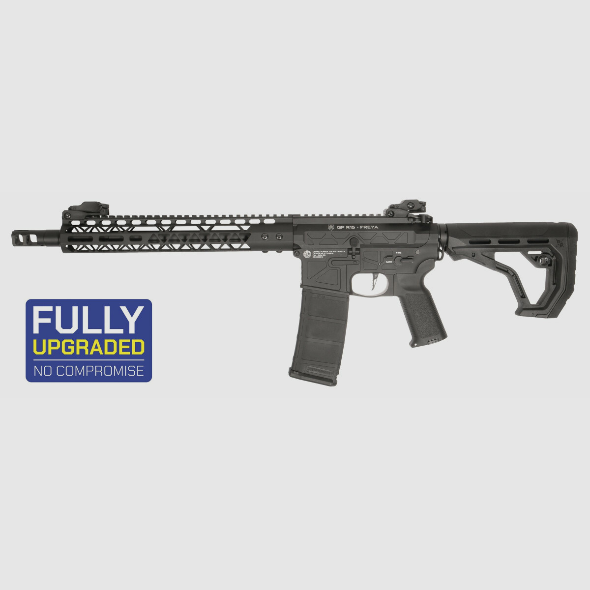 GP R15 FREYA Skeleton 13" gen.2 Mlok FREYA ALPHA Black S-AEG Free from 18 years | Delta Armory