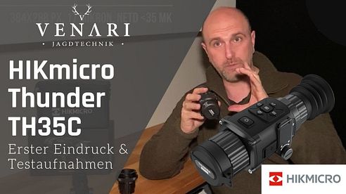 HIKmicro Thunder TH35c Wärmebild Vorsatzgerät | Erster Eindruck & Testaufnahmen