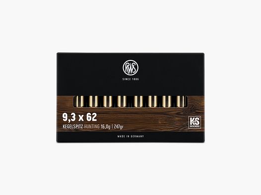 Amunicja RWS 9.3X62 247GR 16G KS