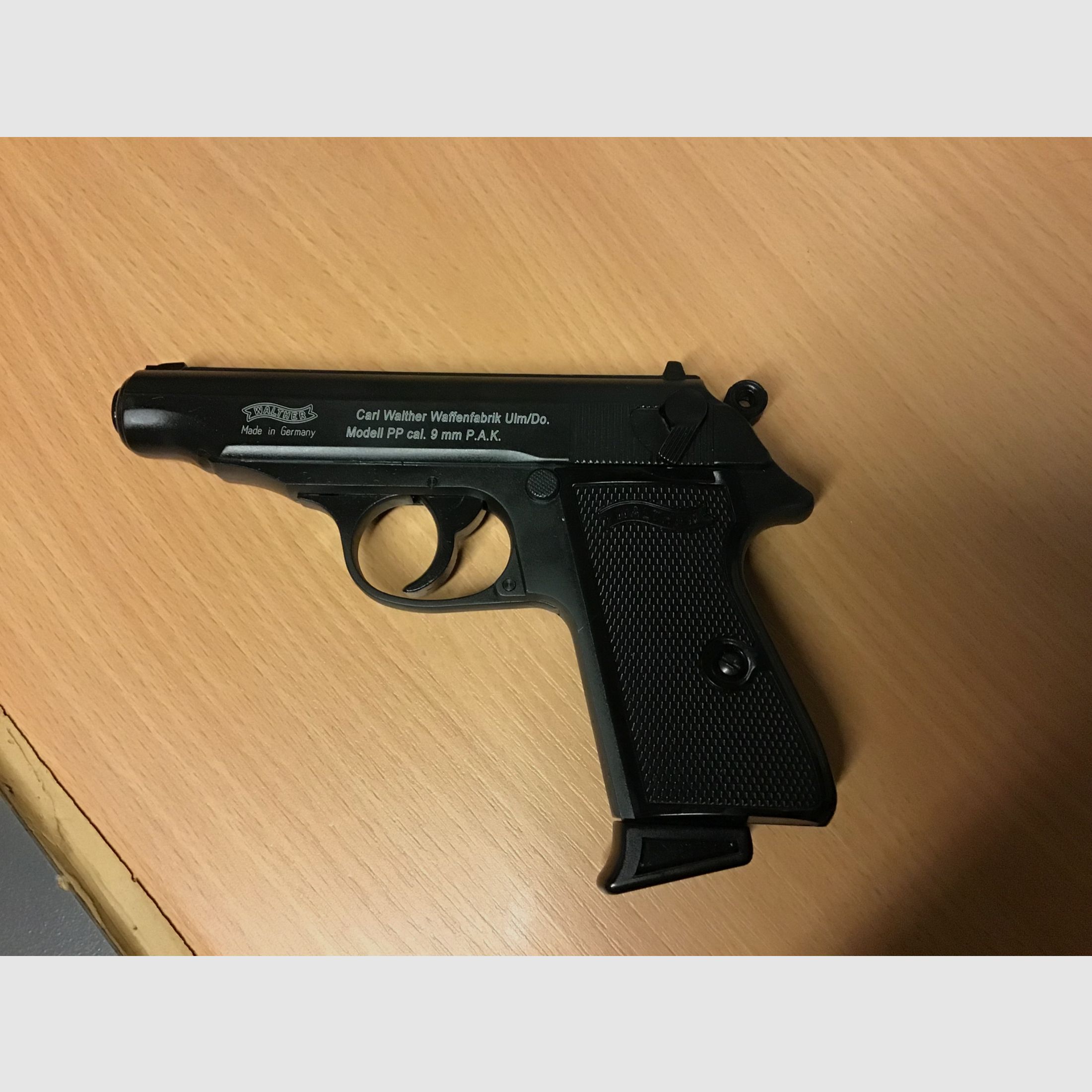 Walther PP 9 mm P.A.K. inkl.Munition, Bild 5 von 5