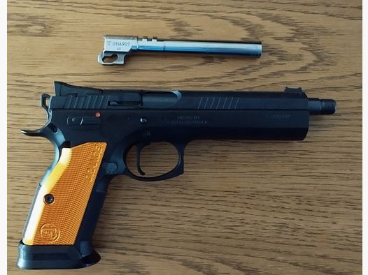 CZ TS Orange .40 S&W incl. 9x21 interchangeable barrel TSO New
