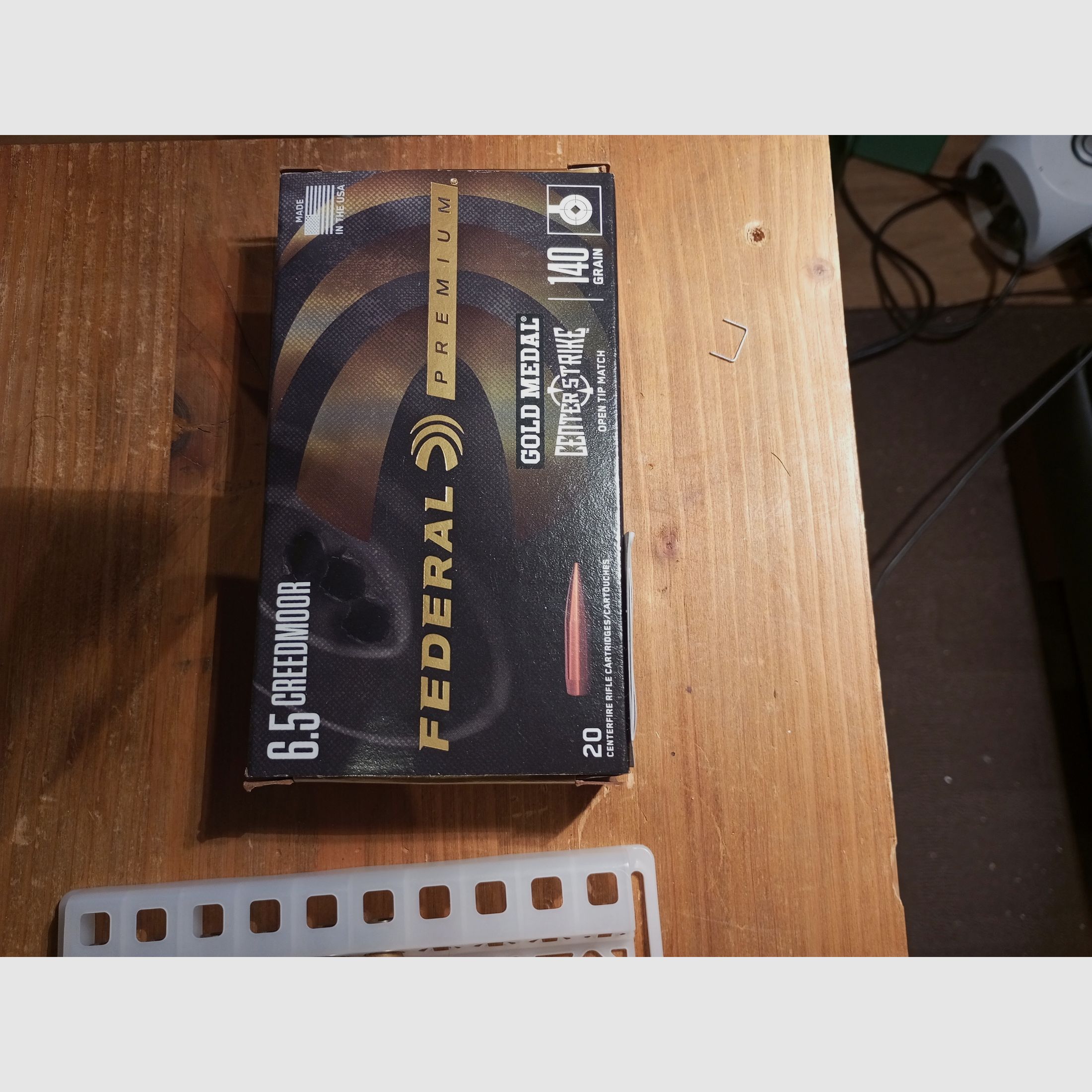 Hülsen 6,5 Creedmoor Federal Premium Gold Medal 36 Stück