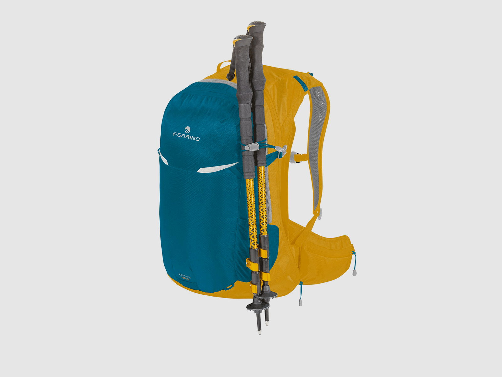 Rucksack – FERRINO – ZEPHYR 22+3 Blau, Bild 5 von 8