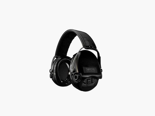 Sordin Supreme Pro-X Cuffia Antirumore Nera