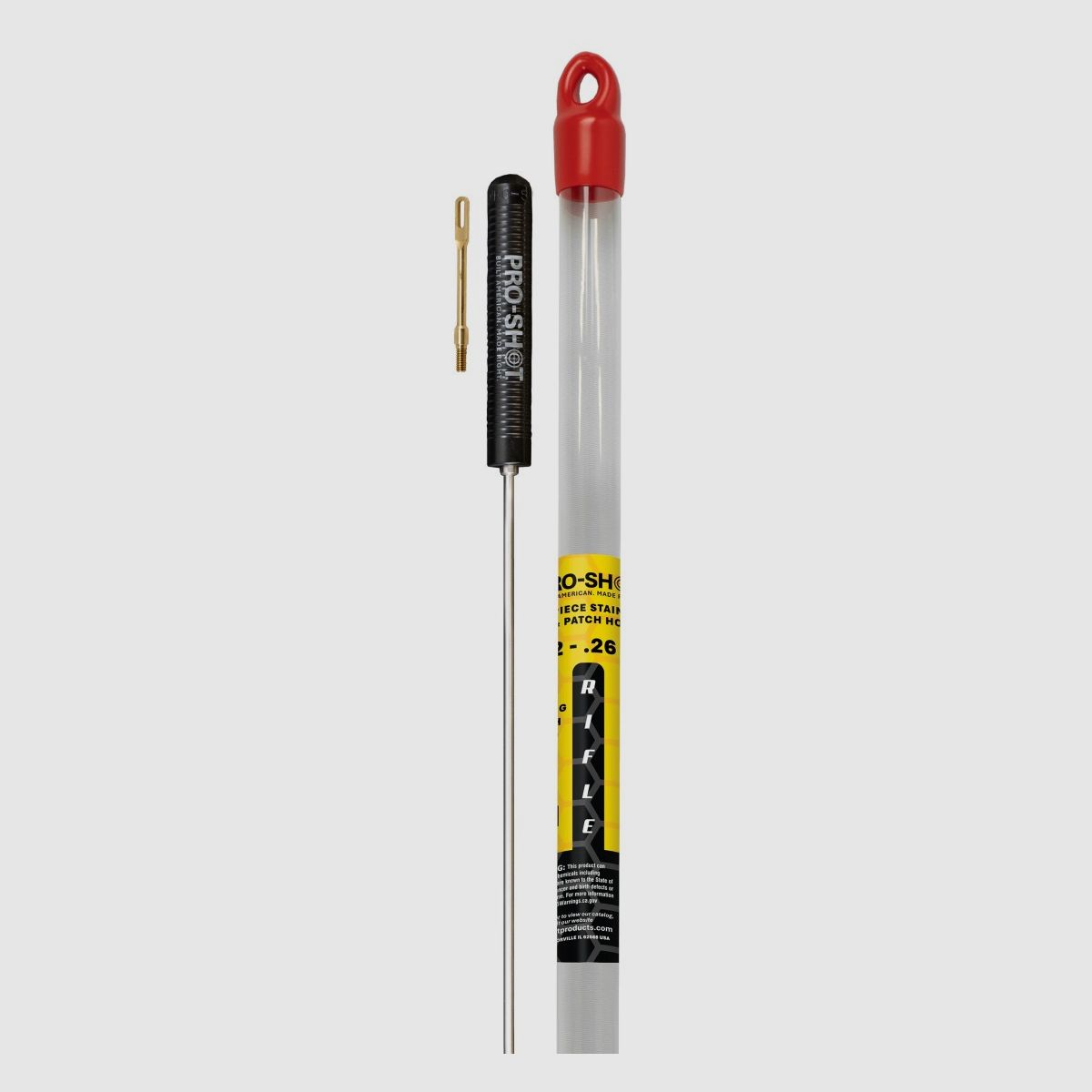 PRO SHOT 36" RIFLE MICRO-POLISHED CLEANING ROD .22 - .26 CAL, image 2 of 2