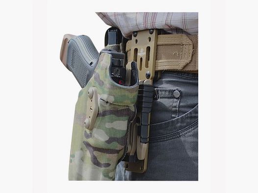 TRUE NORTH CONCEPTS MODULAR HOLSTER ADAPTER EARTH BROWN