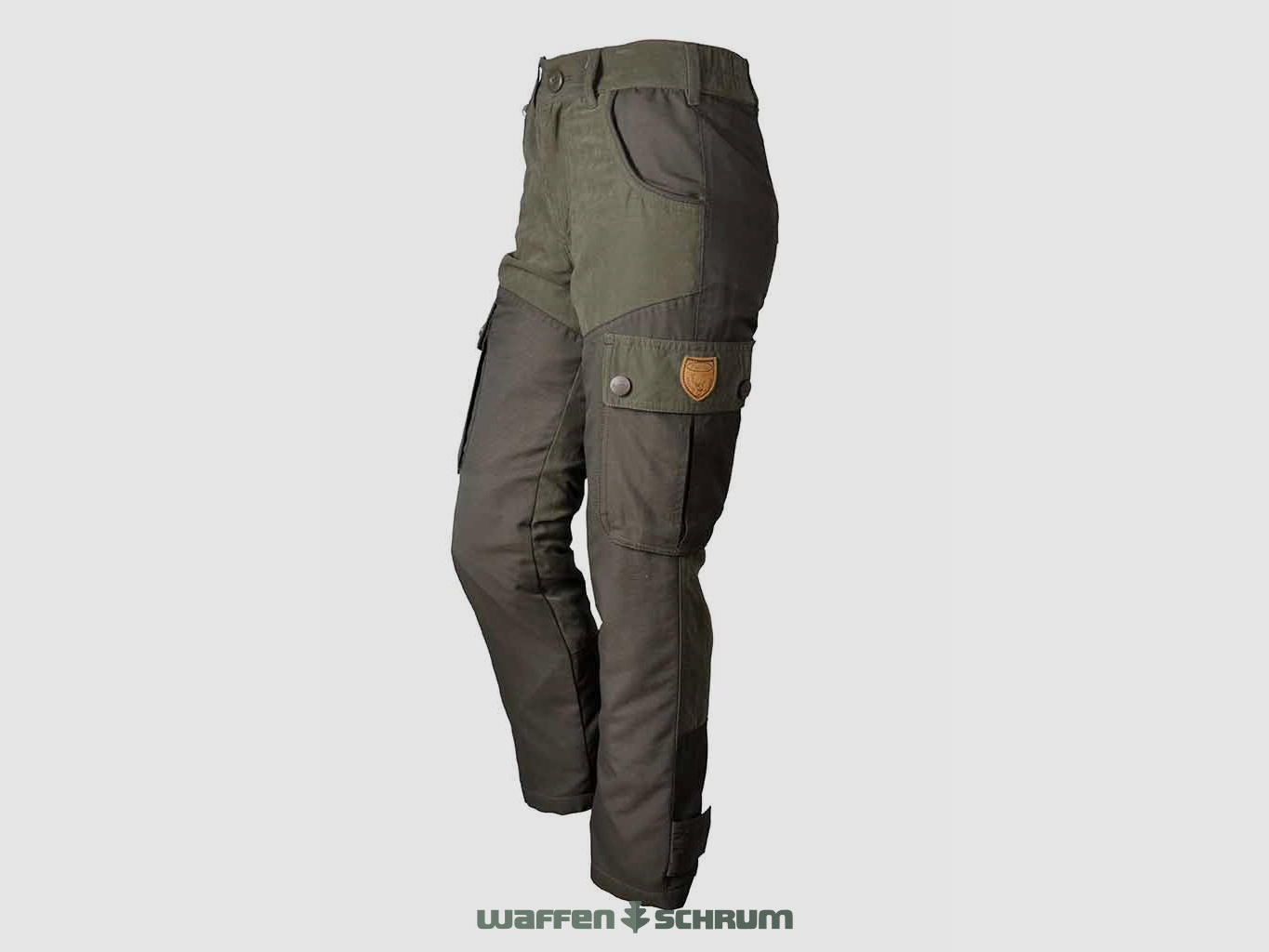 Hubertus Kinder Outdoor Hose  Oliv