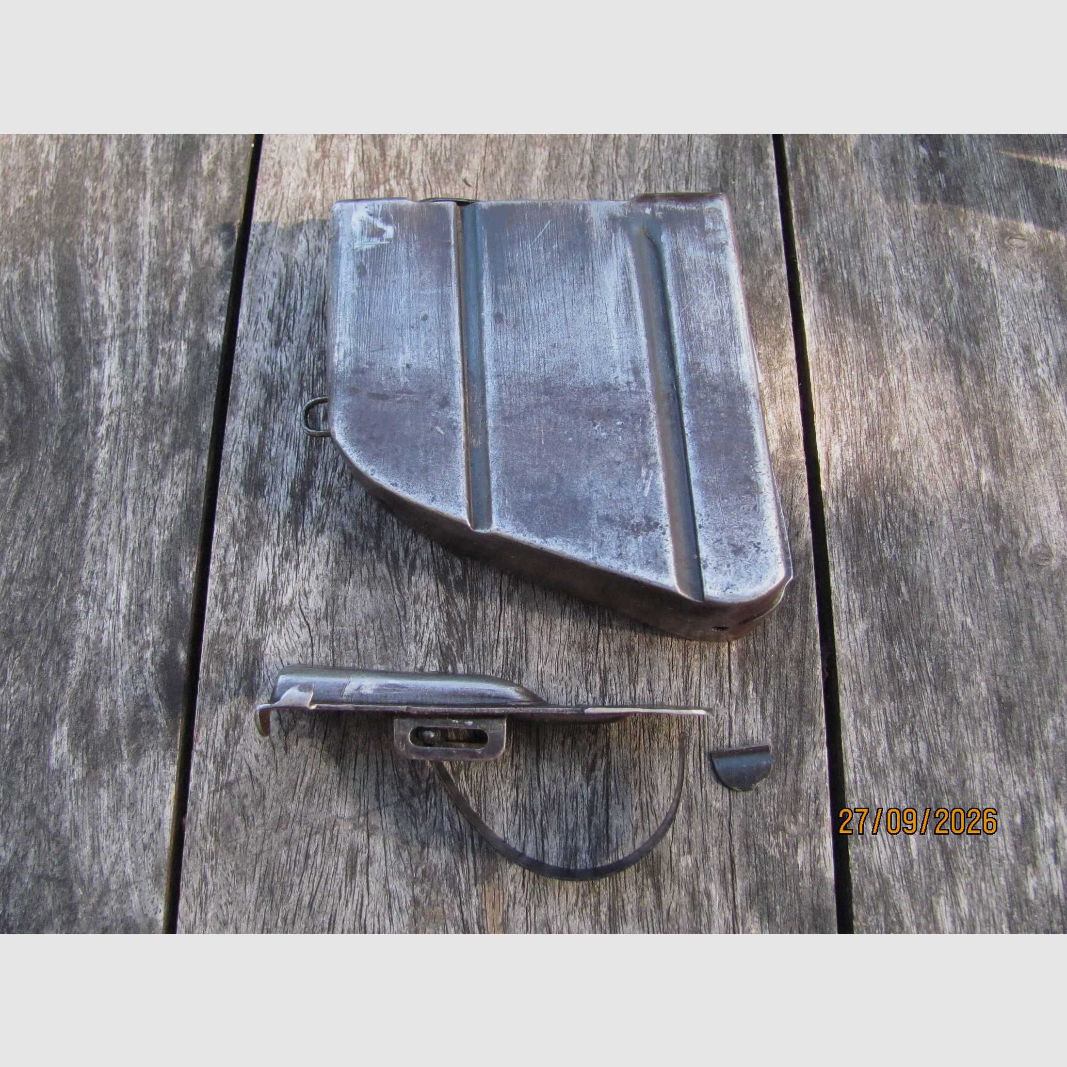 1900s Boer War Genuine Lee Enfield Long Lee Magazin 10 rd  .303british - sehr selten, Bild 4 von 6