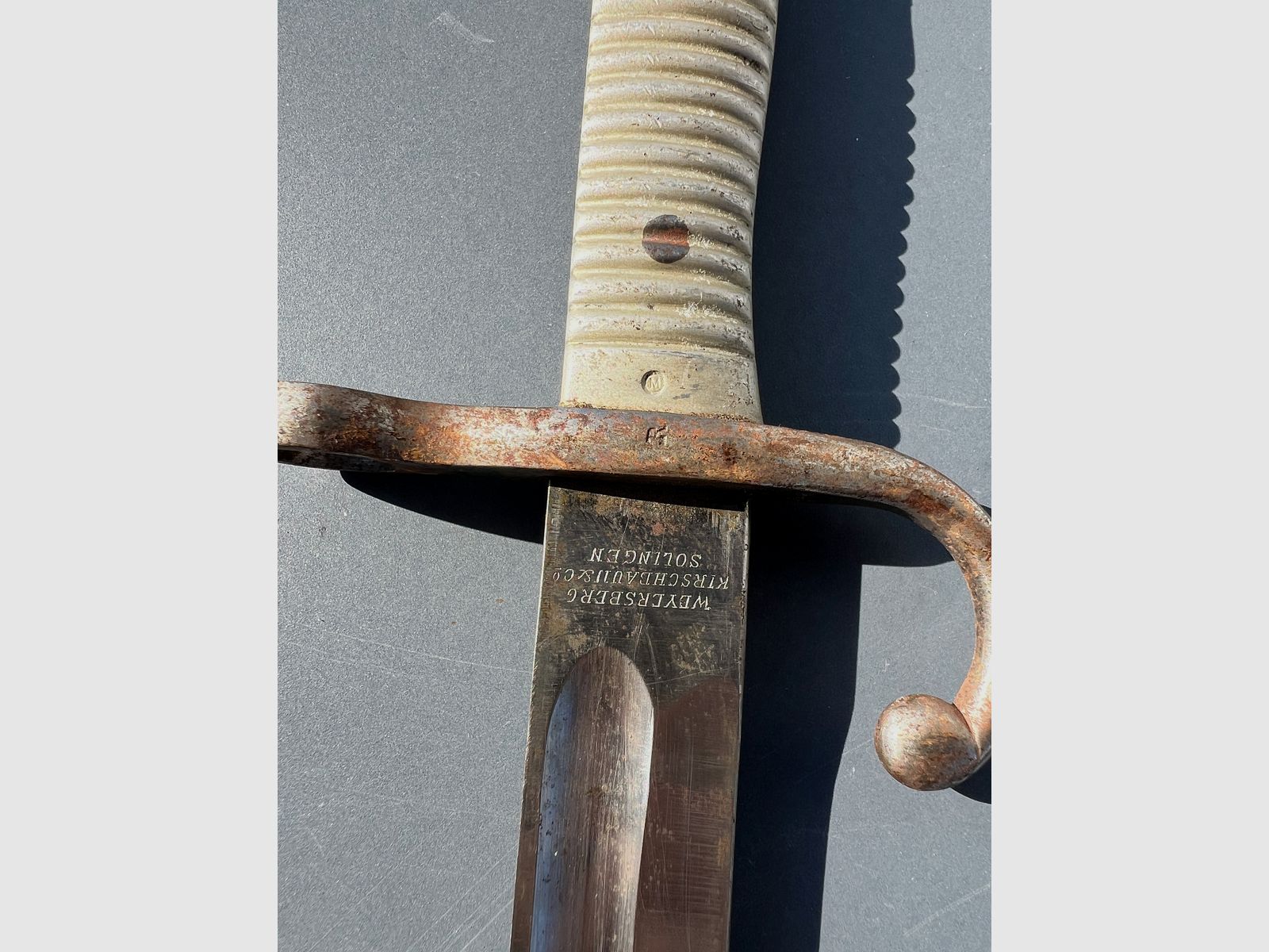 Historisches Argentinisches Mauser Bajonett Modell 1891 – WKC Solingen – Militaria