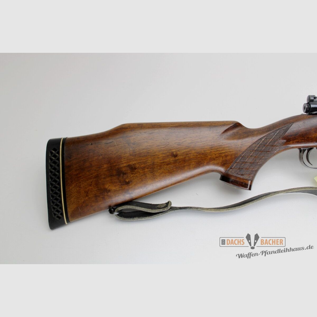 Rep. carabine J. Hensel Rothenburger Waffeneck cal. 7x64 98er conversion de chasse avec gâchette, image 5 sur 9