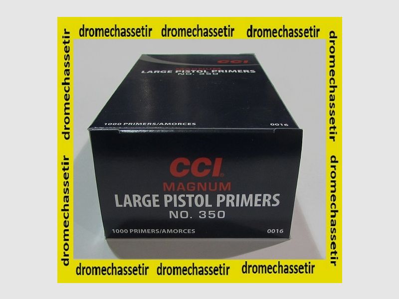 Pack of 1000 Large Pistol Magnum primers by CCI 350, image 1 of 2