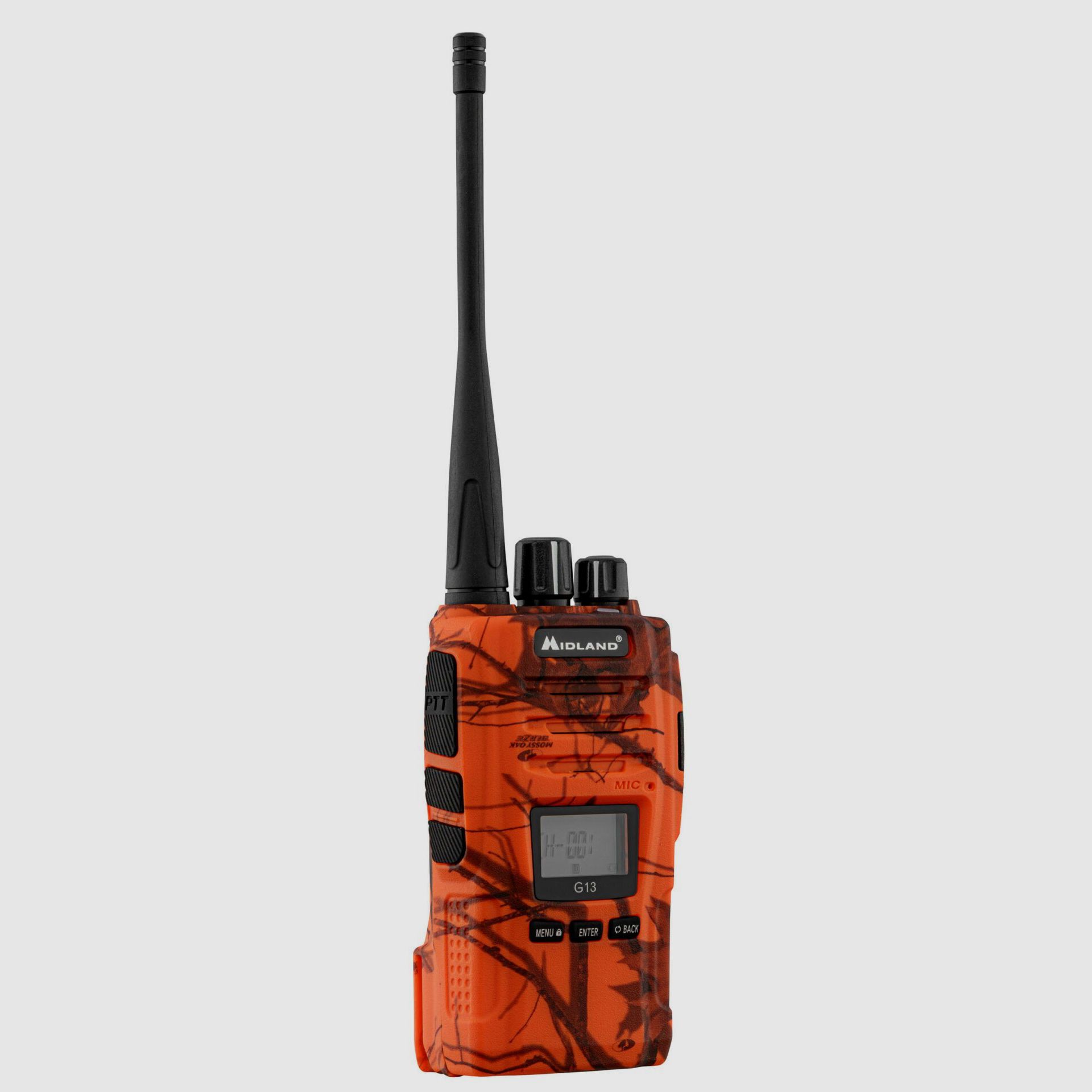 Midland G13 Walkie-Talkie – Zwart of Oranje, afbeelding 9 van 13
