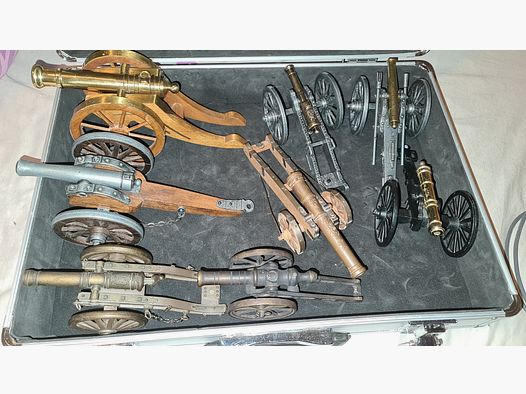 DEKO KAMIN KANONEN / HAUBITZE / PANZER FLACK / VERSCHIEDENE GRÖßEN / RITTER / MITTELALTER SCHIFFS KANONE 