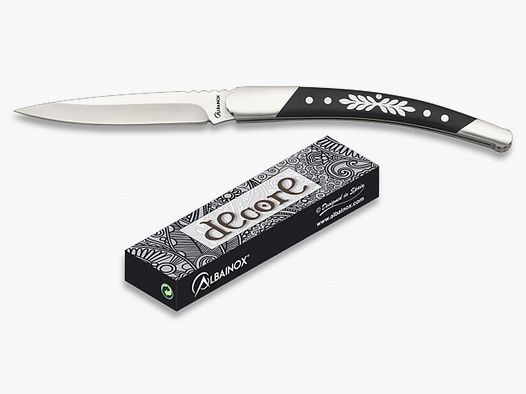 Coltello a serramanico spagnolo sottile sw4 8,8 cm lama, scatola regalo