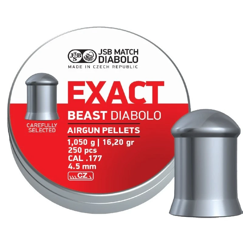 JSB EXACT BEAST Diabolo-Kugeln 4,52 mm 250 Stück