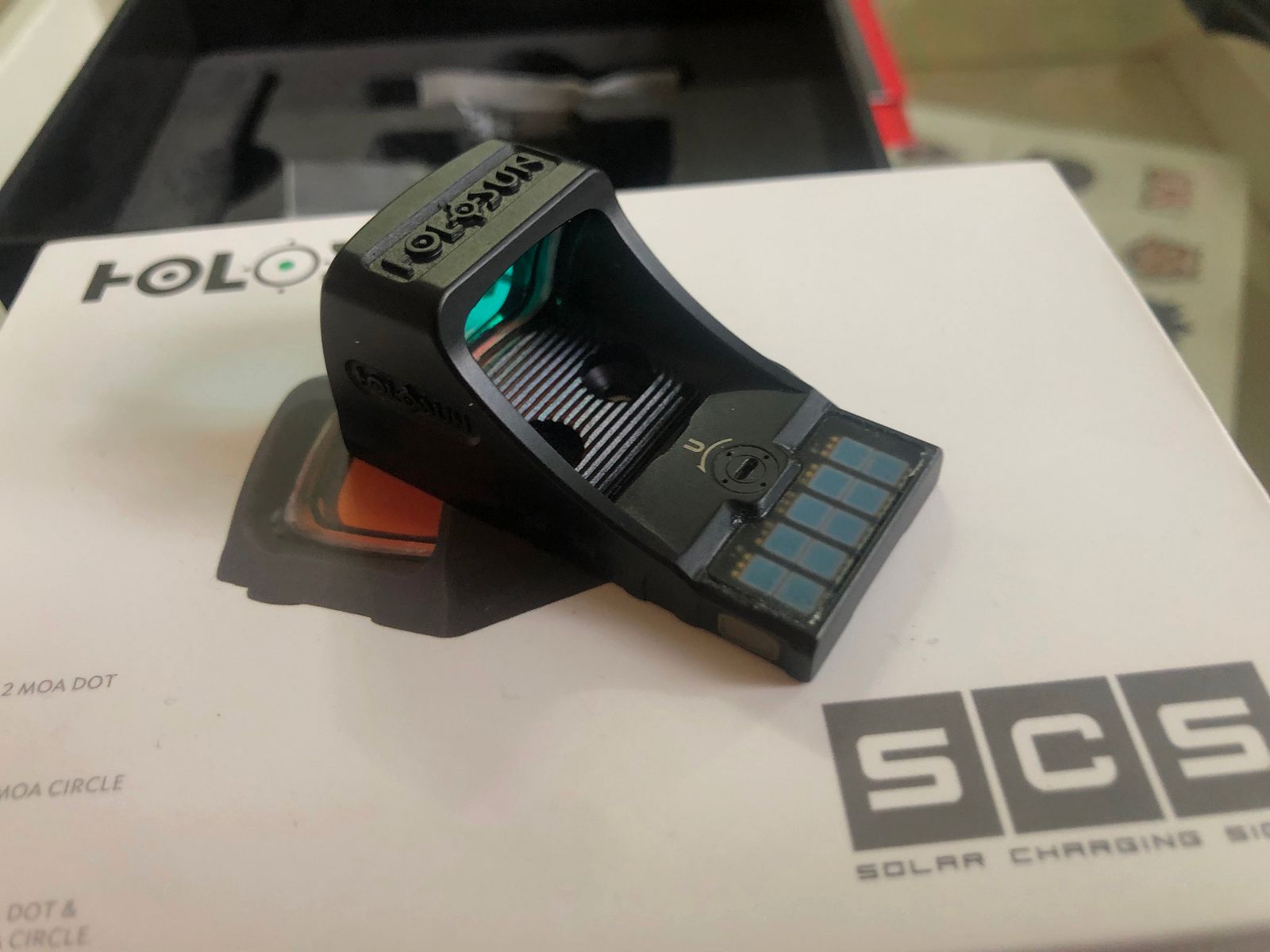 Holosun SCS-MOS-GR Glock Rotpunkt Visier Pistole