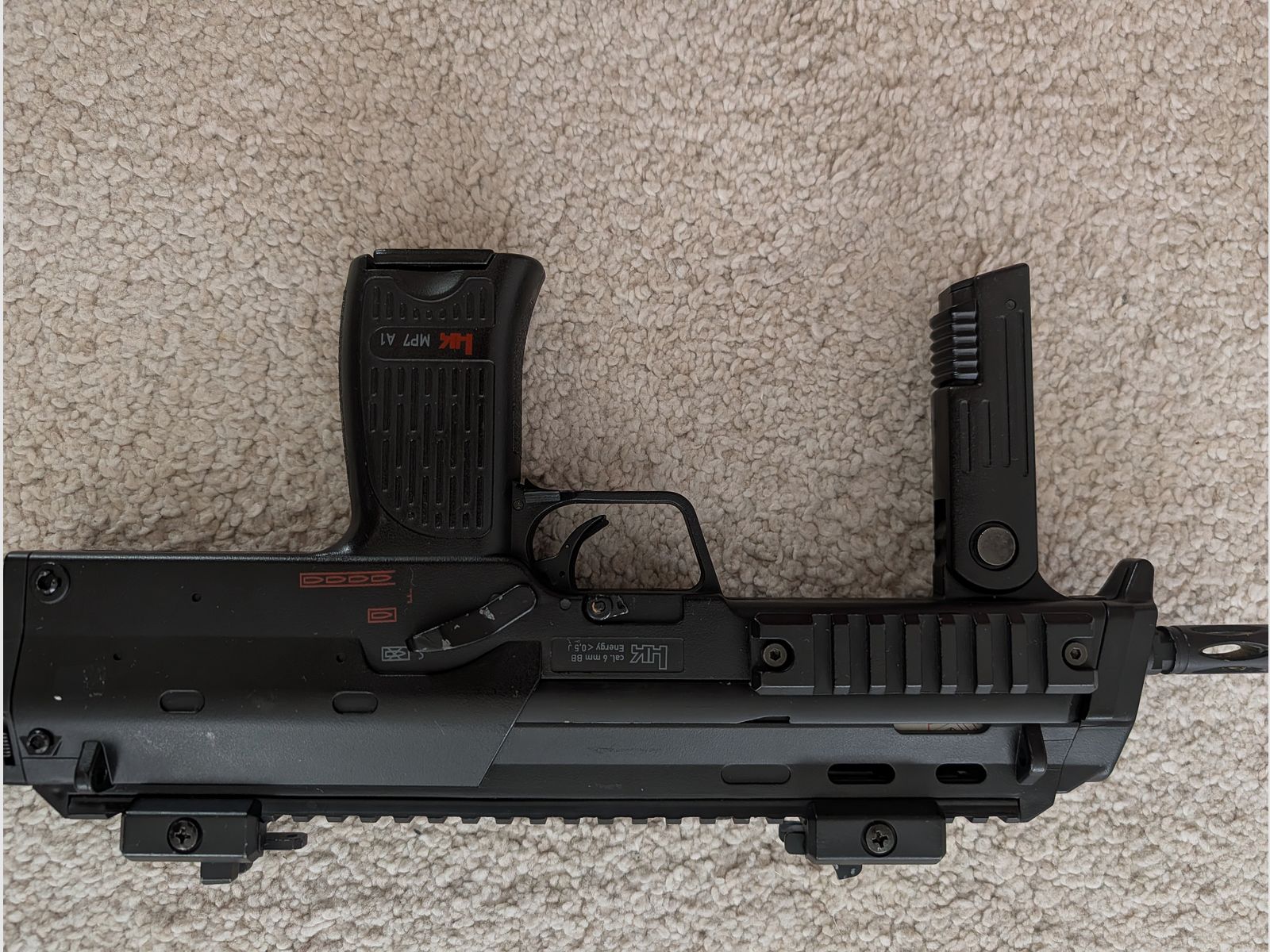 Softair HK MP7 AEP plus diverses