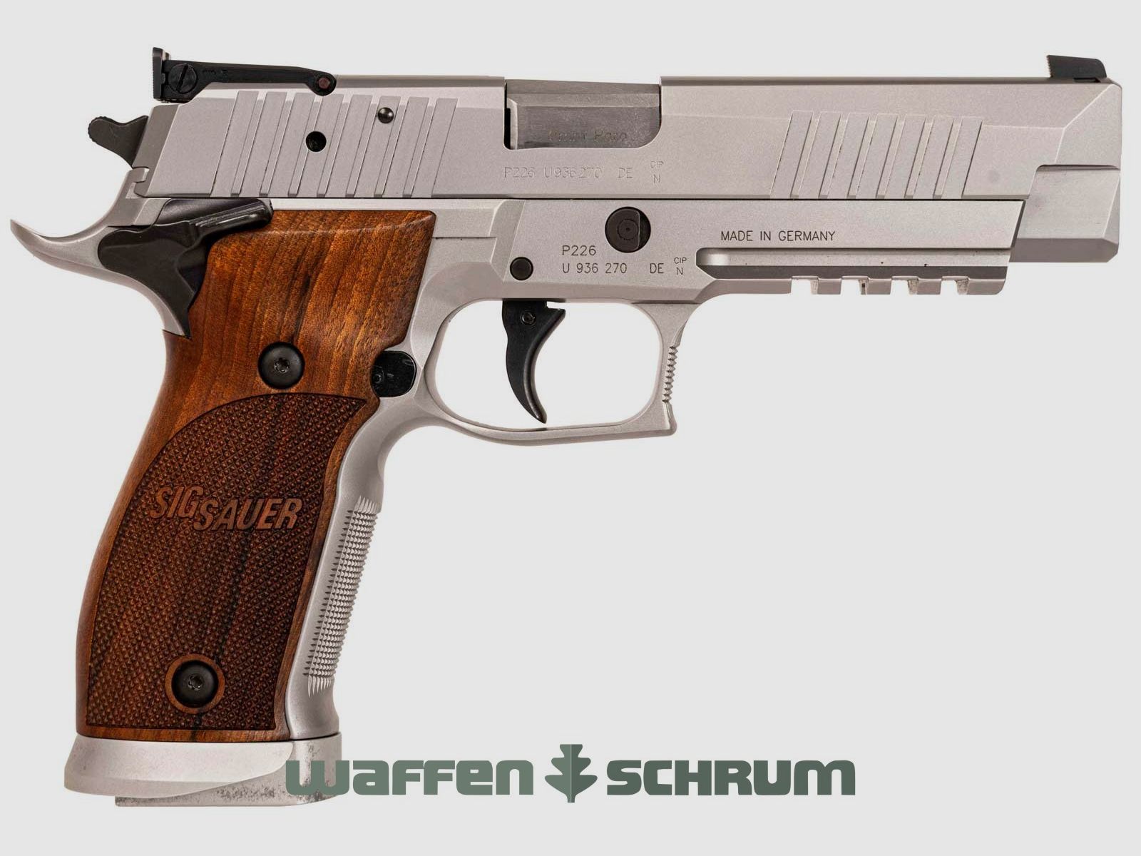SIG-Sauer P226 X-Five Classic Silver Eckernförder Fertigung, 5 Zoll Lauf, 9mmLuger