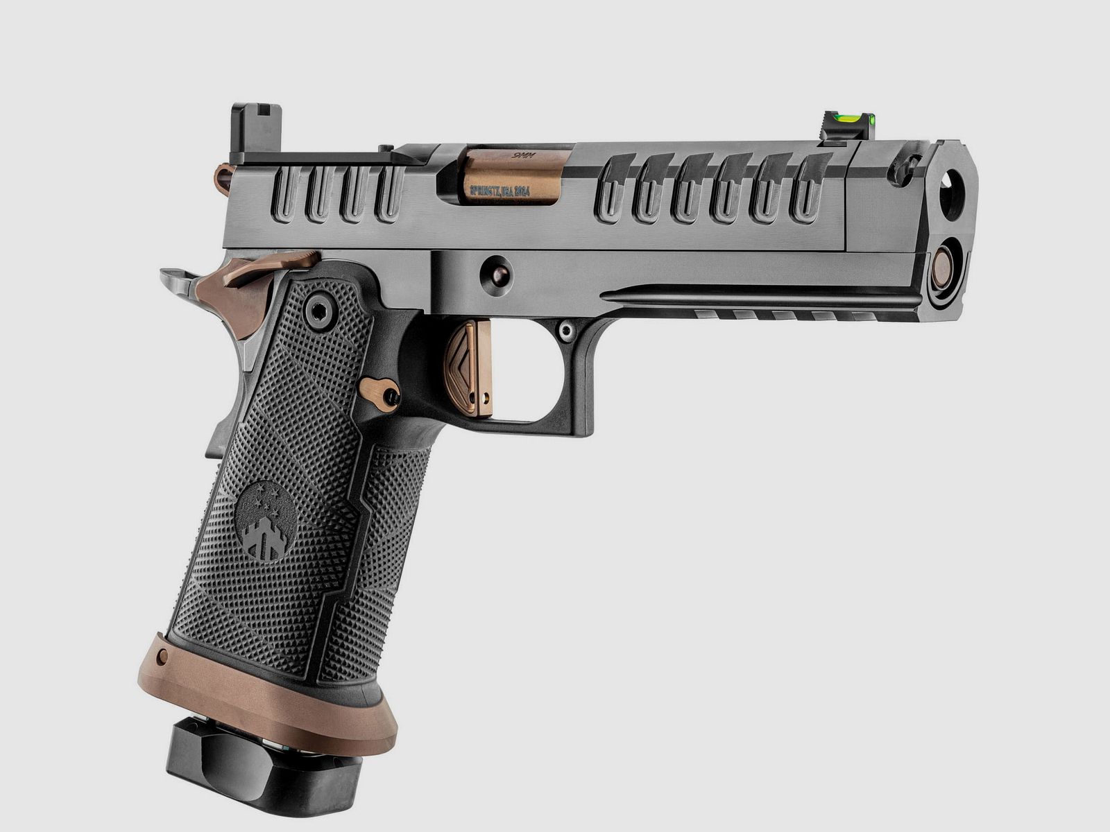 Pistolet WATCHTOWER APACHE COPPER/GRAPHITE kal.9x19, zdjęcie 3 z 4