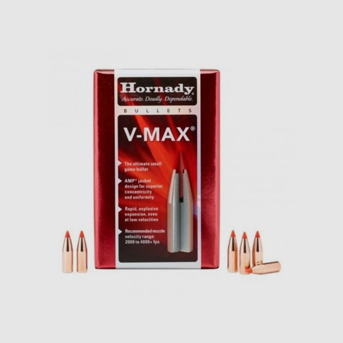 HORNADY Bullets .6mm GR87 V-MAX
