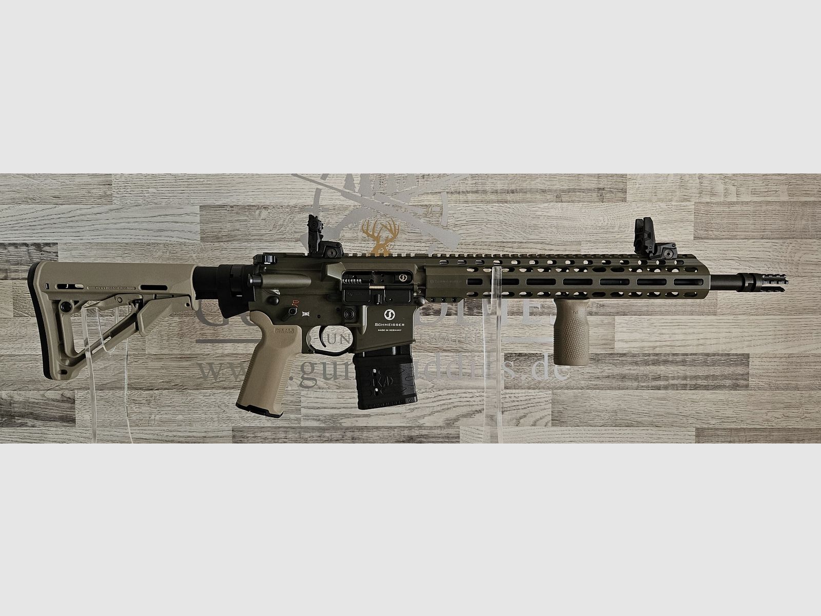 Schmeisser AR15 M4FL 14,5" OD Green MAGPUL Kal. .223Rem - versandkostenfrei - Neuware vom Fachhandel