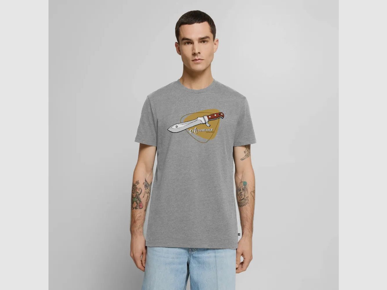 PUMA Men’s Premium T-Shirt "PUMA Automesser Retrodesign"