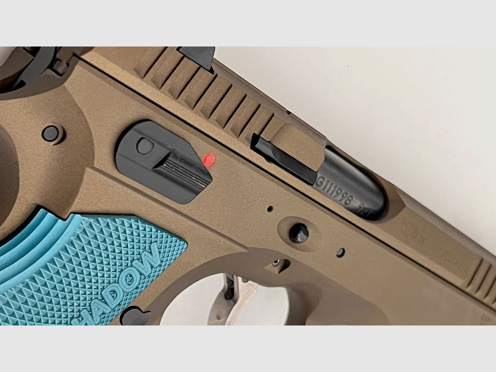 CZ SHADOW 2  in Burnt Bronze NEU  9mmLuger