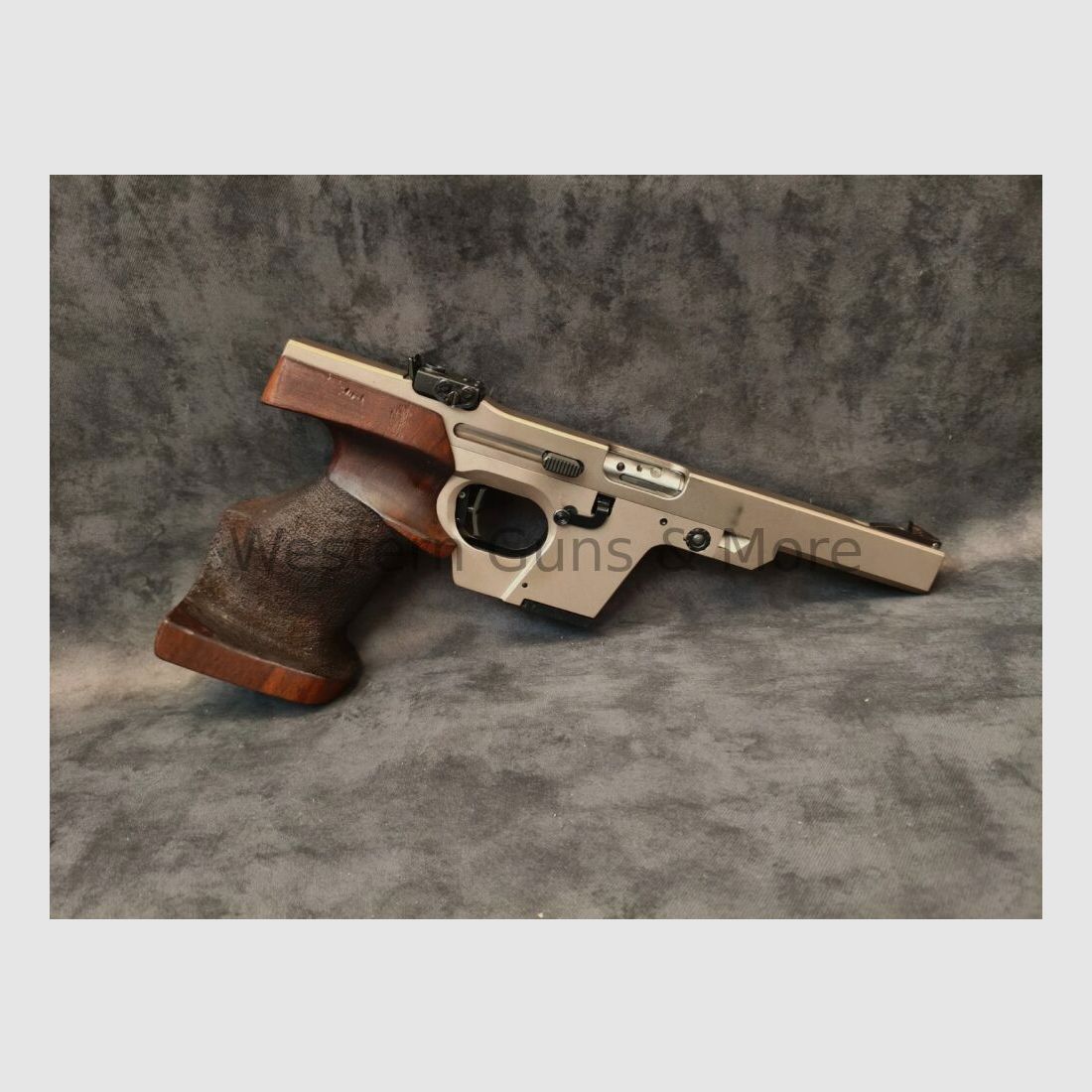Walther GSP Sport-Matchpistole Kal.22lr. mattvernickelt