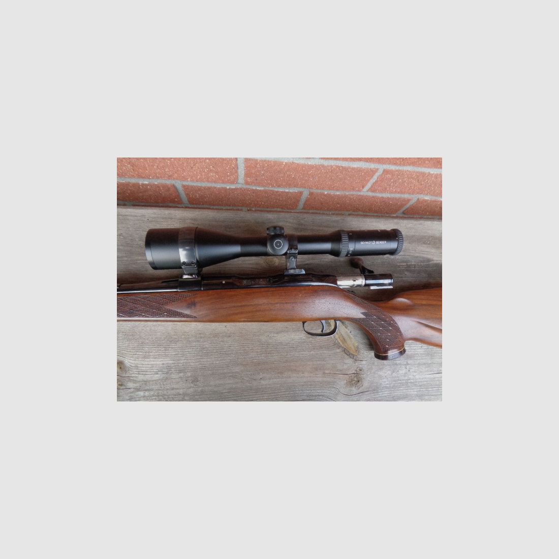 Sauer 80  Kal. 243 Win mit Schmidt und Bender 3-12x50 Klassik Abs 4. beleuchtet
