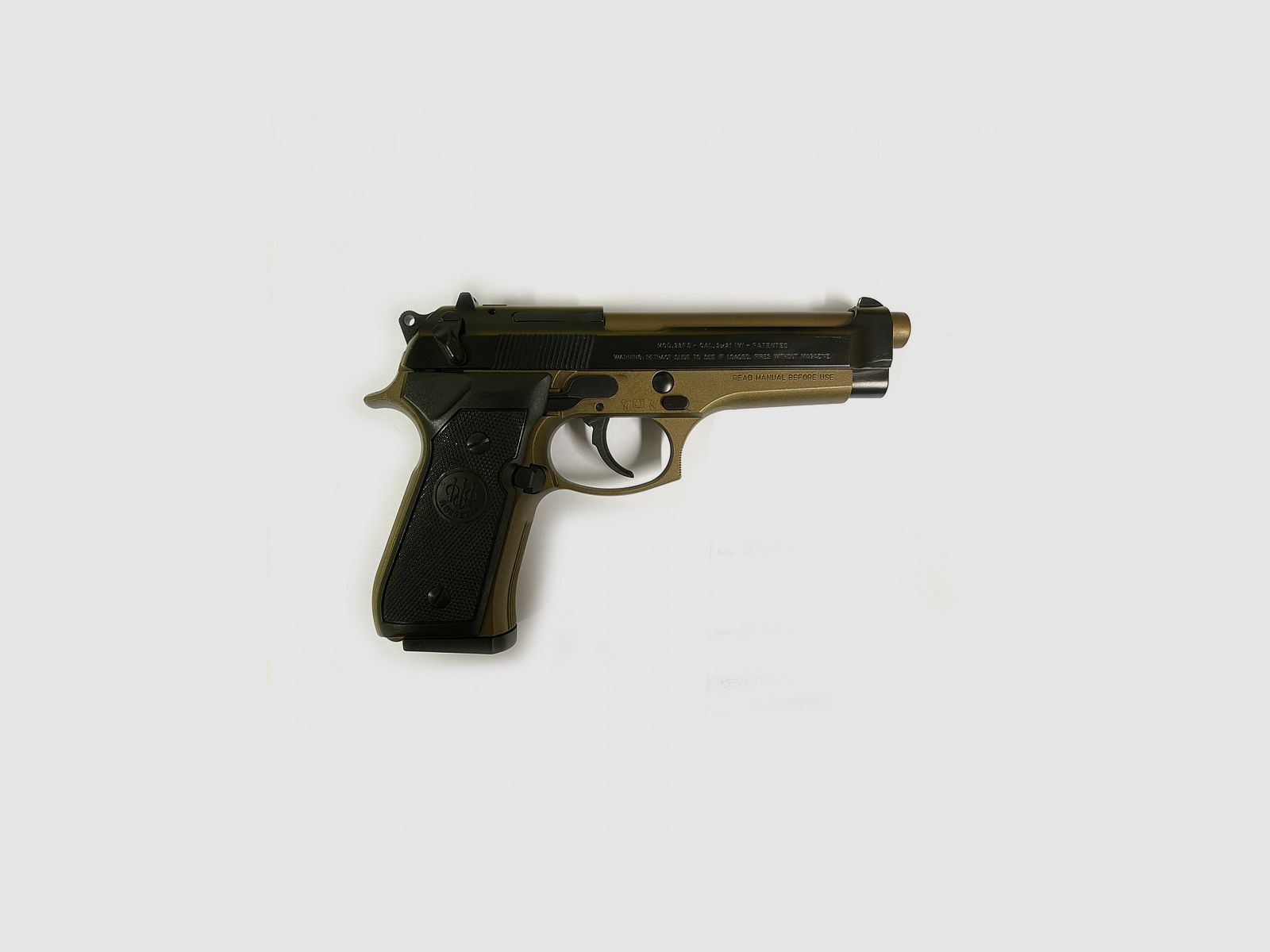 Beretta 98 FS Cerakote Braun Kal. 9x21, Bild 1 von 2