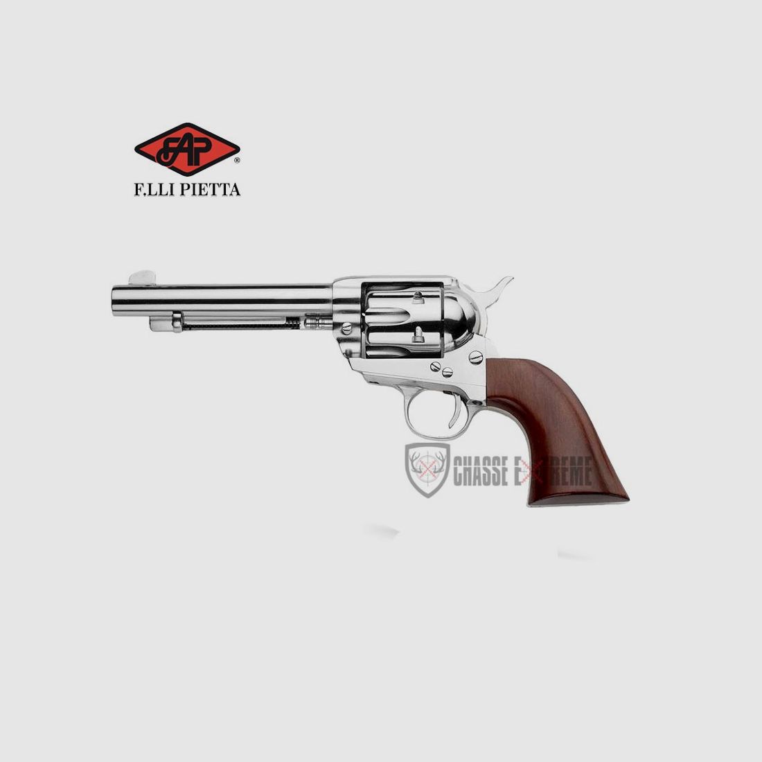 Revolver PIETTA 1873 Sa Edelstahl 357 Mag