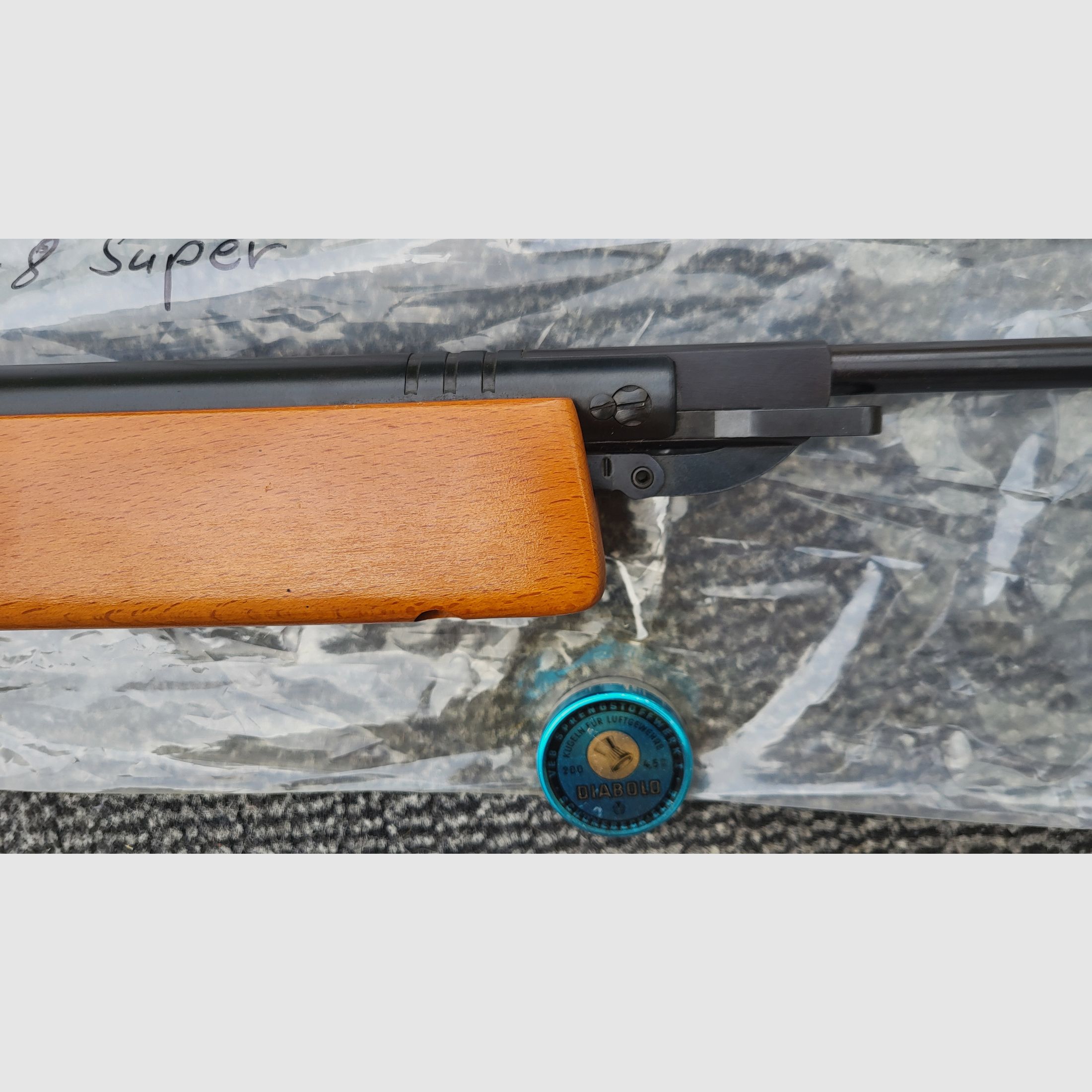 DDR air rifle, Haenel 303 Super with diopter