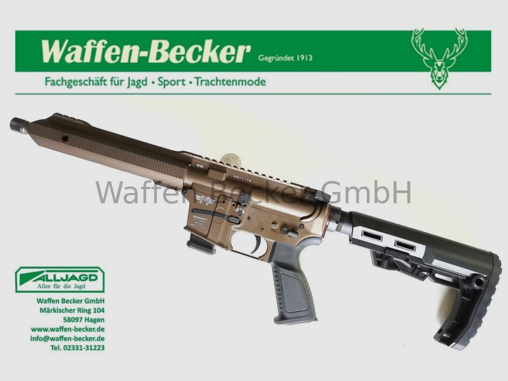 Messerschmitt, Waffen Schumacher Messerschmitt AR15-9 PCC Kal. 9mm Luger Sport 10,5" bronze