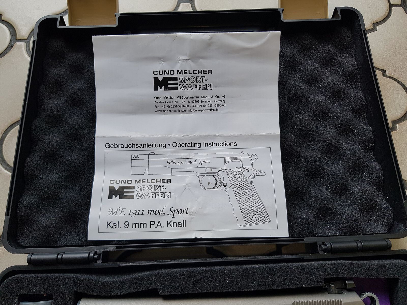 ME 1911 Sport Titan custom Sammlerstück