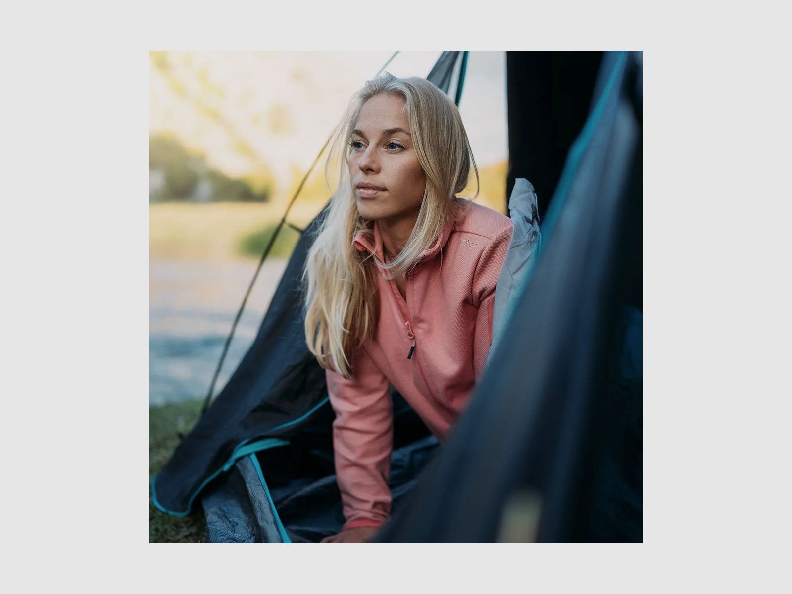 Chaqueta de mujer CMP Knit-Tech-Fleece con capa interior de malla Orchidea Bianco