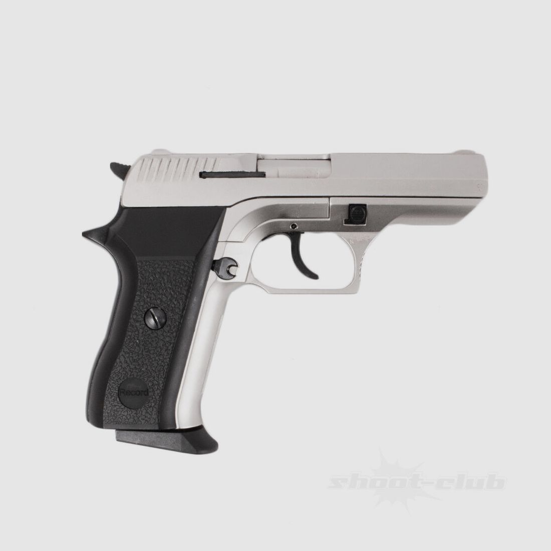 Record COP Schreckschuss Pistole 9mm P.A.K. - Nickel