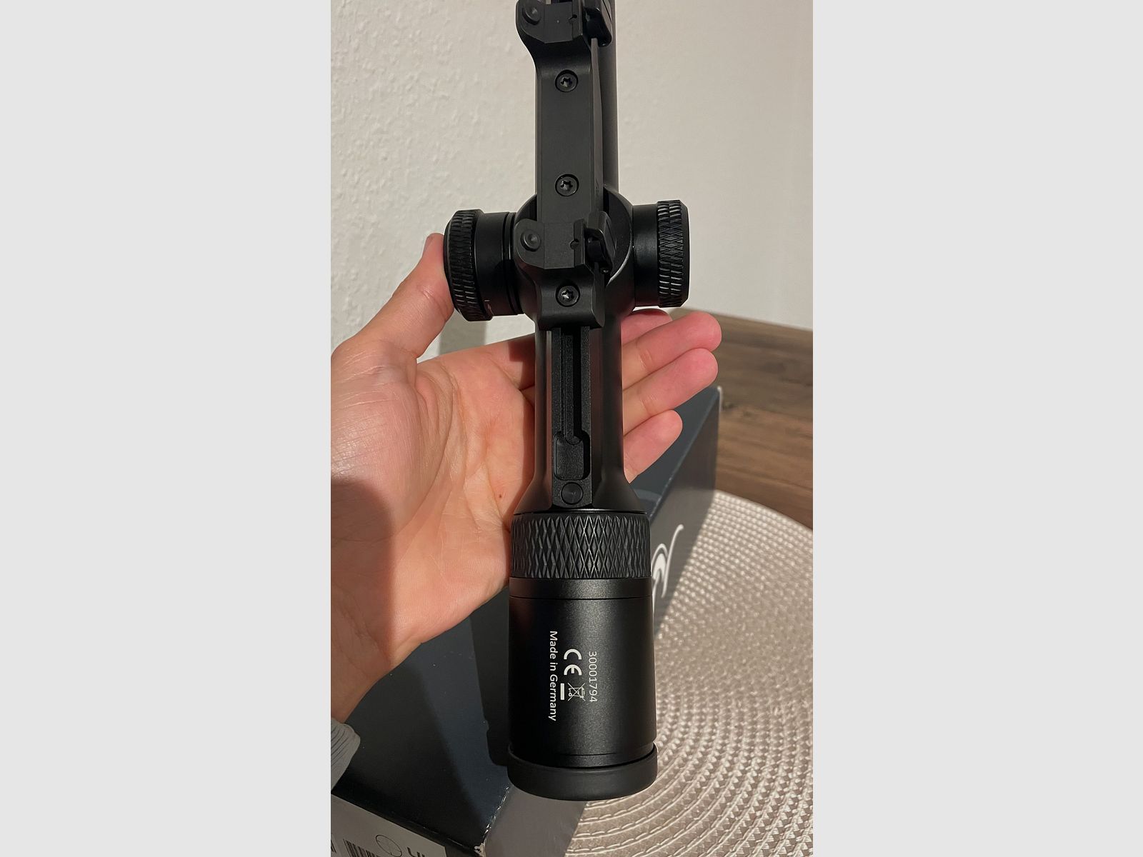 Blaser B2 1-6x24 iC S sur rail avec montage Blaser