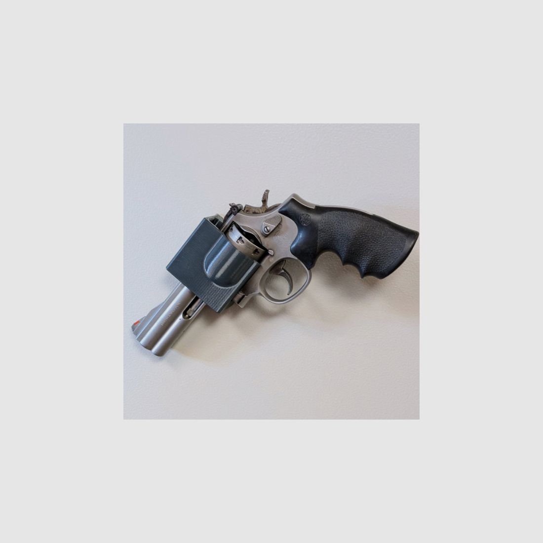 Magnetisches Blockholster für Revolver und baugleiche für Waffenschrank - Zubehör für den Waffenschrank