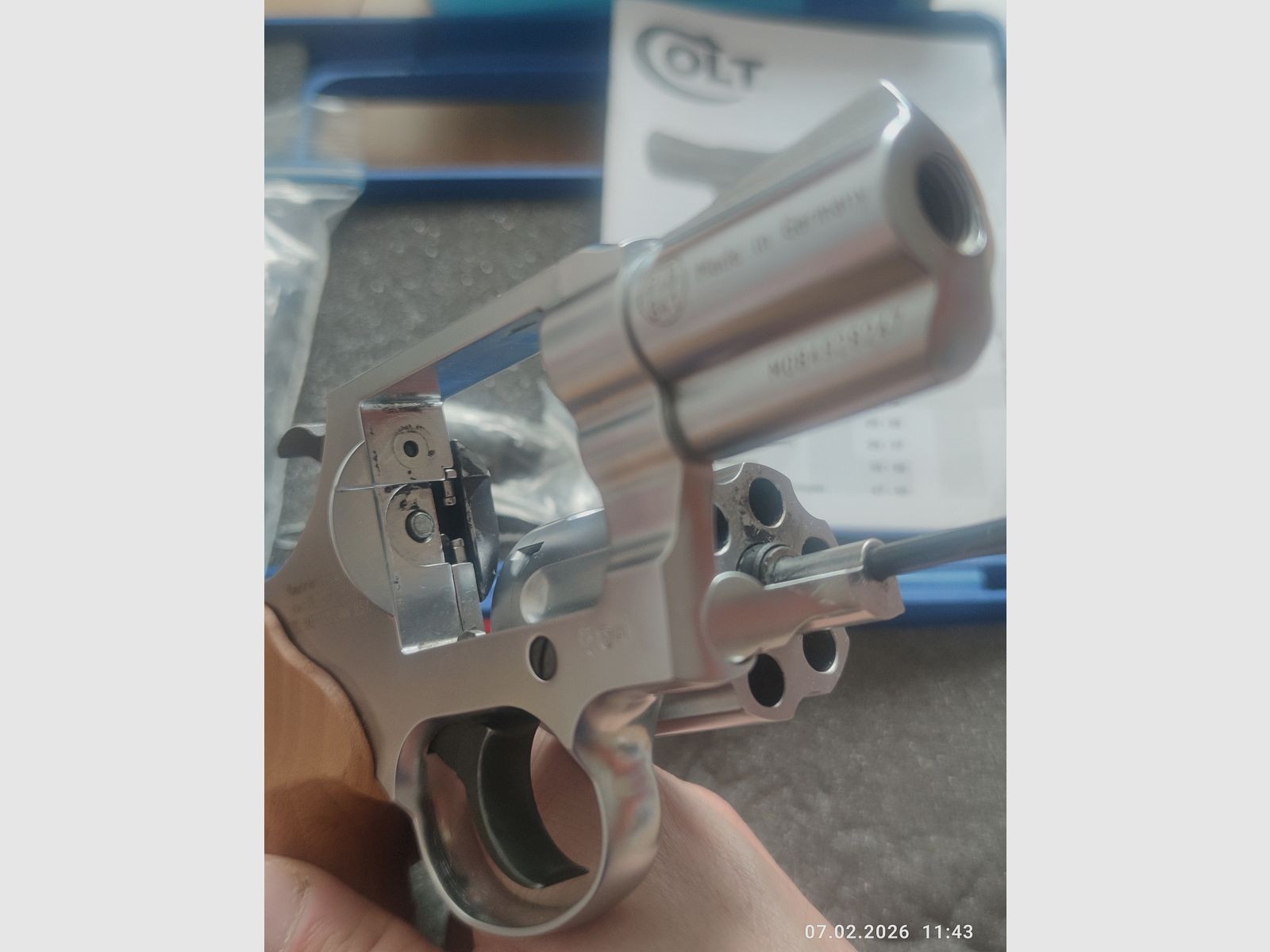 Colt Detective Special STAINLESS EDITION 9 mm RK