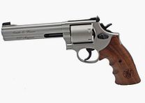 Smith & Wesson Waffen S&W Rev. M686 International, 6 Zoll Kaliber .357 Mag., ungeflutete Trommel, matt-glasperlengestrahlt #1